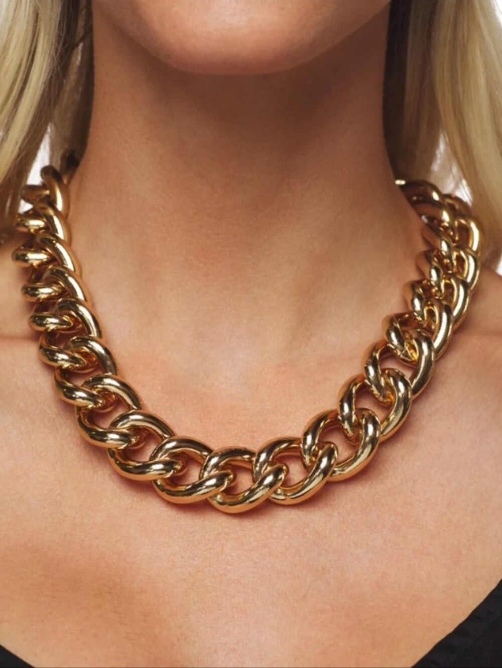 Kenneth Jay Lane Gold Chain Necklace